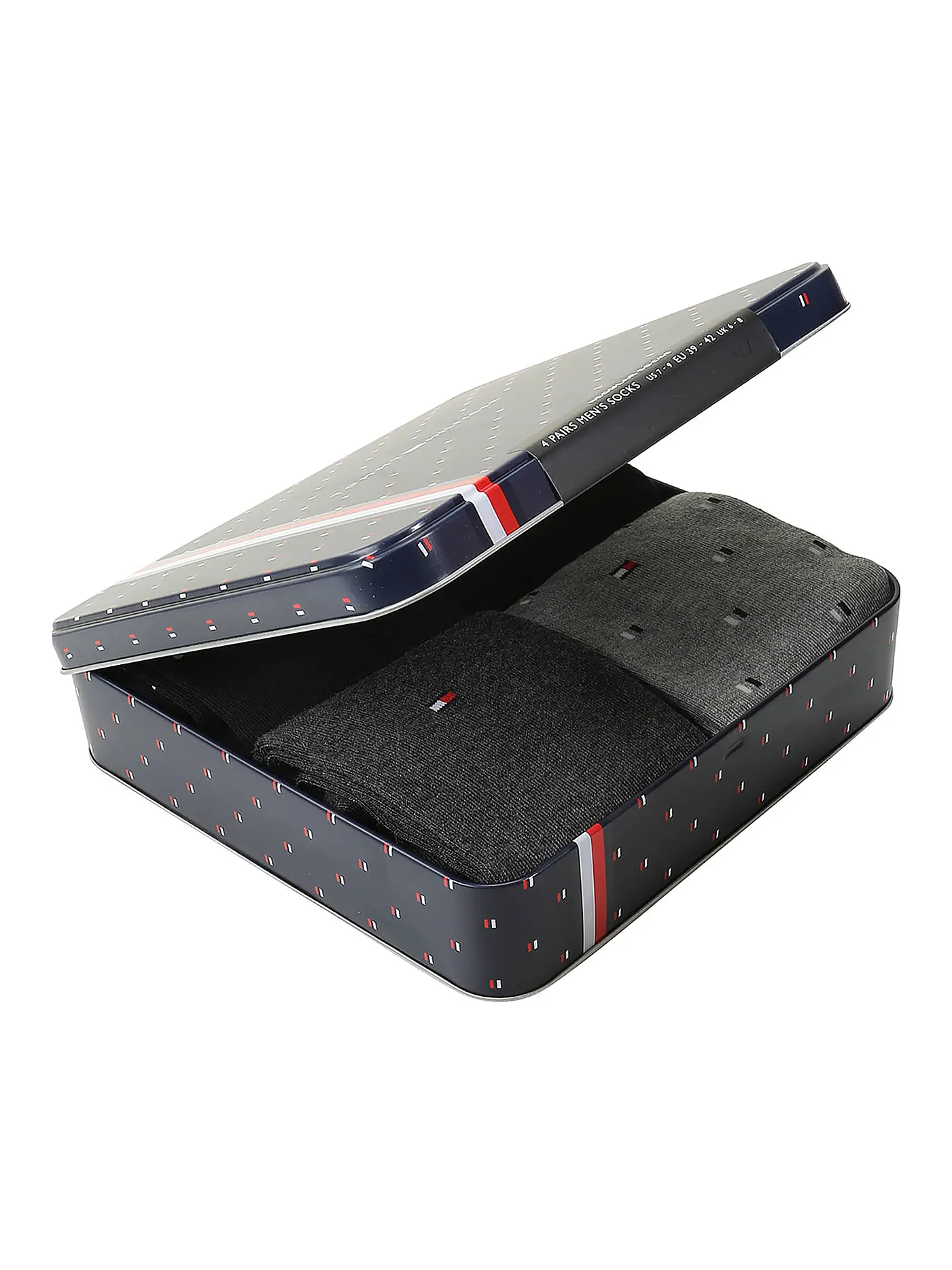 TOMMY HILFIGER | Geschenkbox Socken 4-er Pkg. black | 